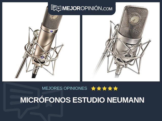 Micrófonos Estudio Neumann