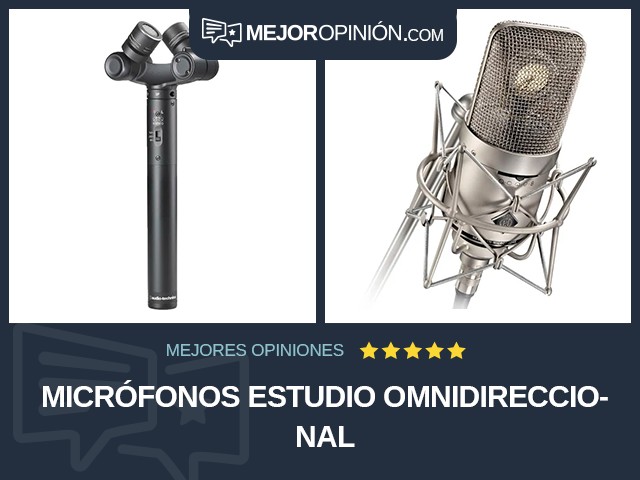 Micrófonos Estudio Omnidireccional