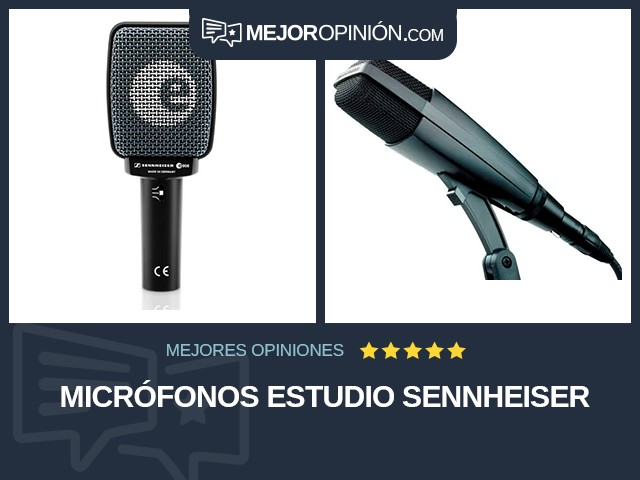 Micrófonos Estudio Sennheiser