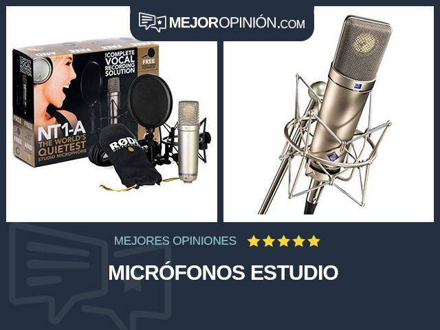 Micrófonos Estudio