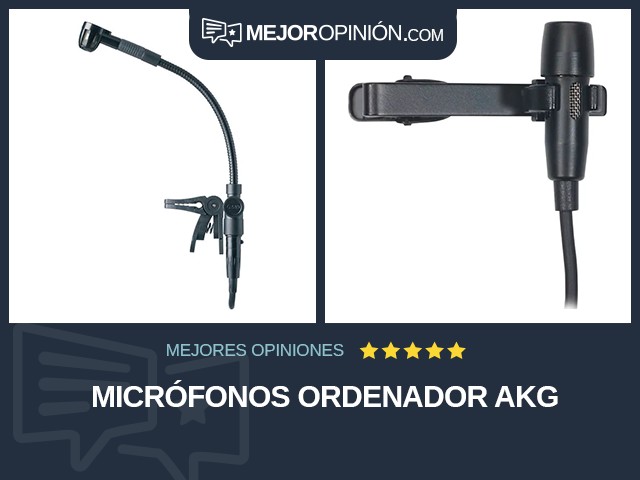 Micrófonos Ordenador AKG