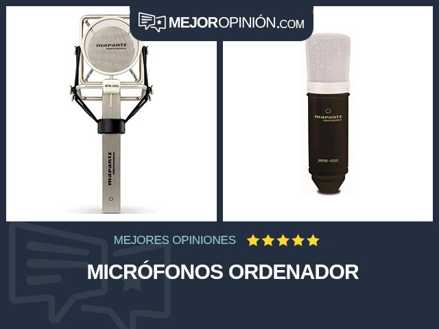 Micrófonos Ordenador