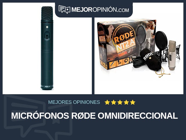 Micrófonos RØDE Omnidireccional