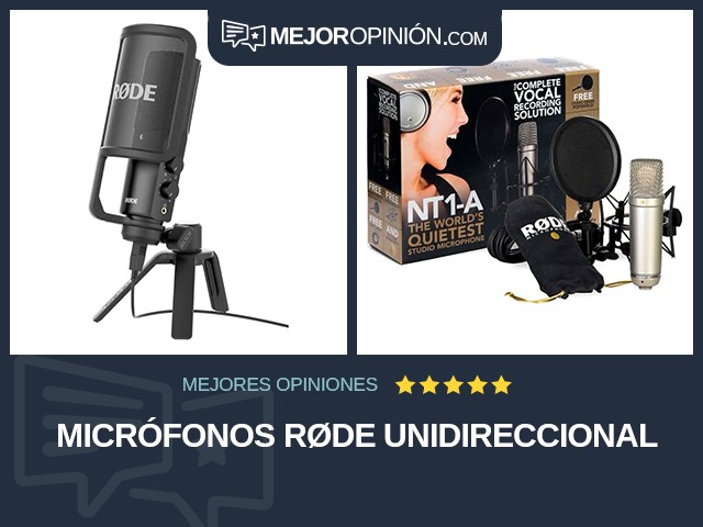 Micrófonos RØDE Unidireccional