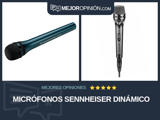 Micrófonos Sennheiser Dinámico