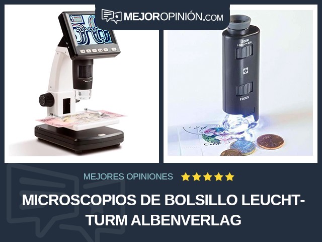 Microscopios De bolsillo Leuchtturm Albenverlag