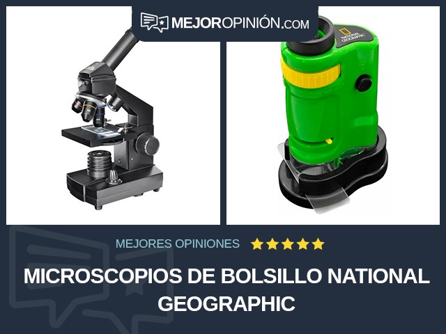 Microscopios De bolsillo National Geographic