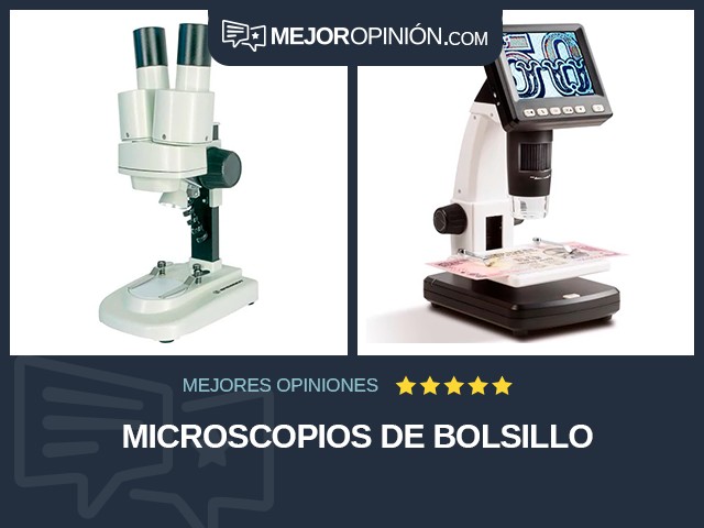 Microscopios De bolsillo