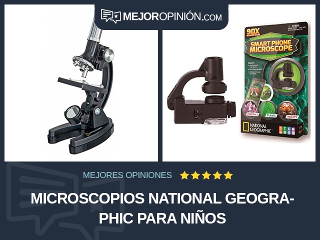 Microscopios National Geographic Para niños