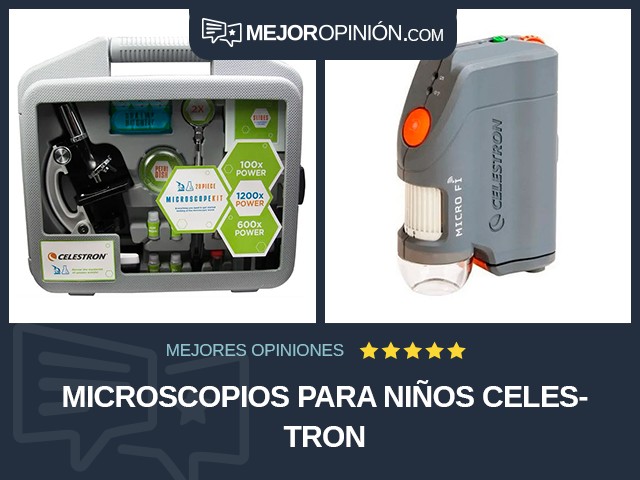 Microscopios Para niños Celestron