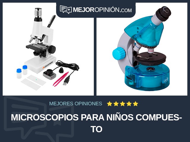 Microscopios Para niños Compuesto