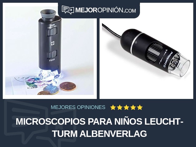 Microscopios Para niños Leuchtturm Albenverlag