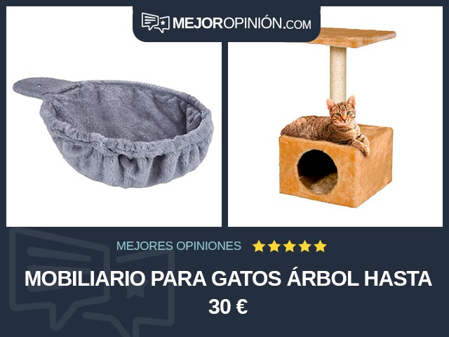 Mobiliario para gatos Árbol Hasta 30 €