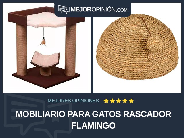 Mobiliario para gatos Rascador Flamingo