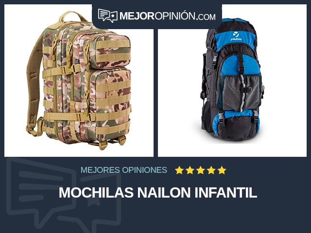 Mochilas Nailon Infantil