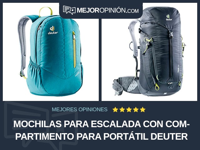 Mochilas para escalada Con compartimento para portátil Deuter