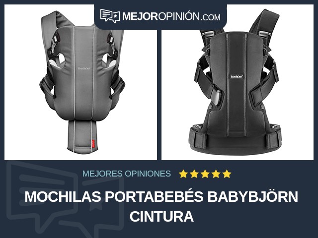 Mochilas portabebés BabyBjörn Cintura