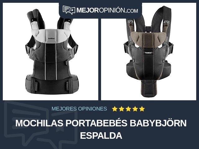 Mochilas portabebés BabyBjörn Espalda