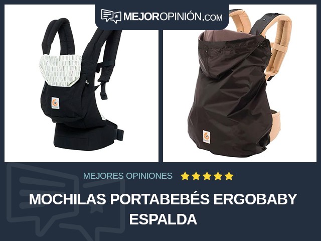 Mochilas portabebés Ergobaby Espalda