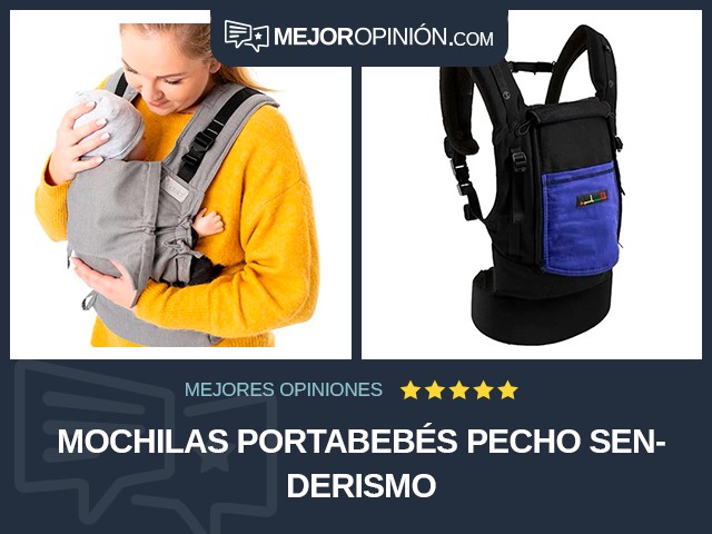 Mochilas portabebés Pecho Senderismo