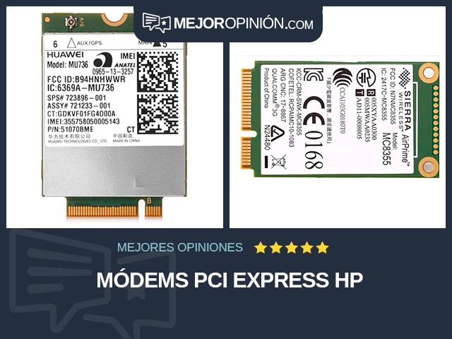 Módems PCI Express HP