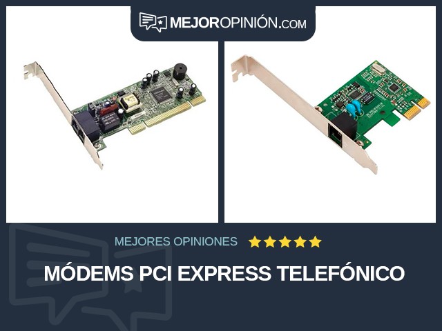 Módems PCI Express Telefónico