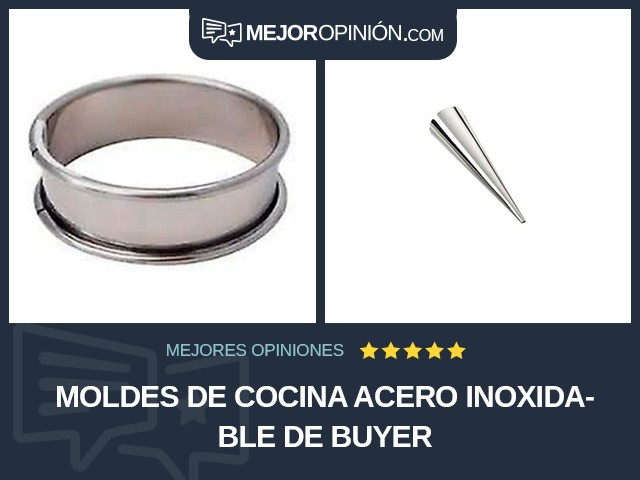 Moldes de cocina Acero inoxidable de Buyer