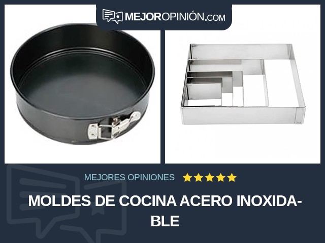 Moldes de cocina Acero inoxidable