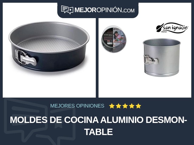 Moldes de cocina Aluminio Desmontable