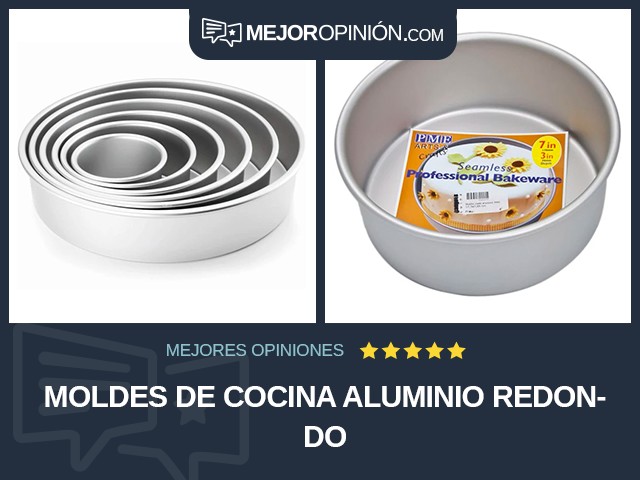 Moldes de cocina Aluminio Redondo