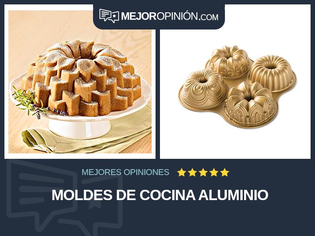 Moldes de cocina Aluminio