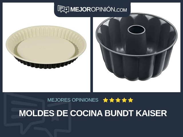 Moldes de cocina Bundt Kaiser