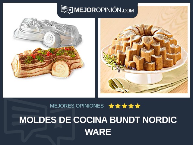 Moldes de cocina Bundt Nordic Ware
