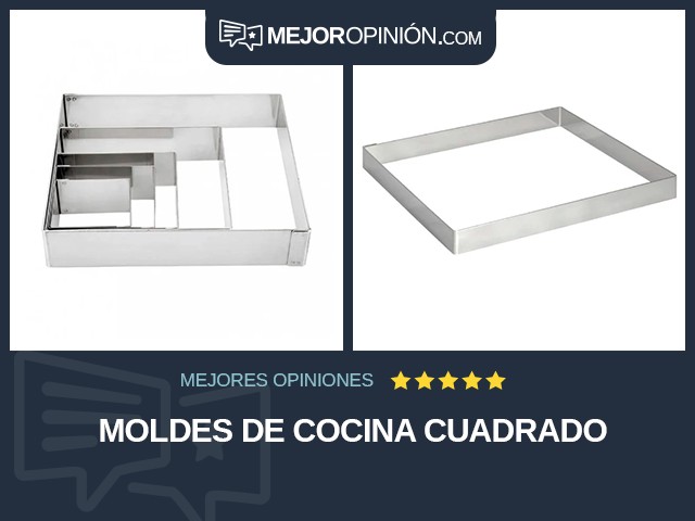 Moldes de cocina Cuadrado