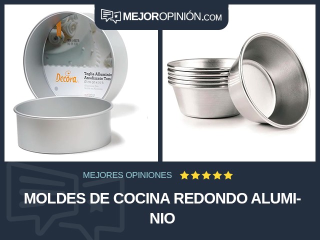 Moldes de cocina Redondo Aluminio