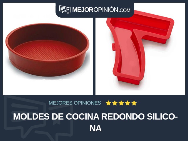 Moldes de cocina Redondo Silicona