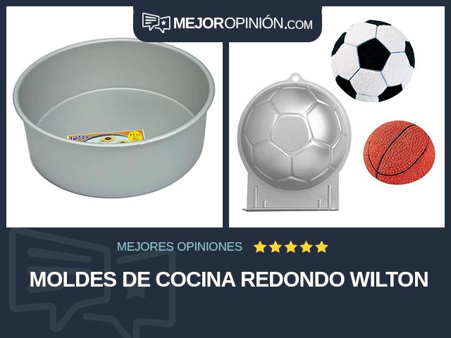 Moldes de cocina Redondo Wilton