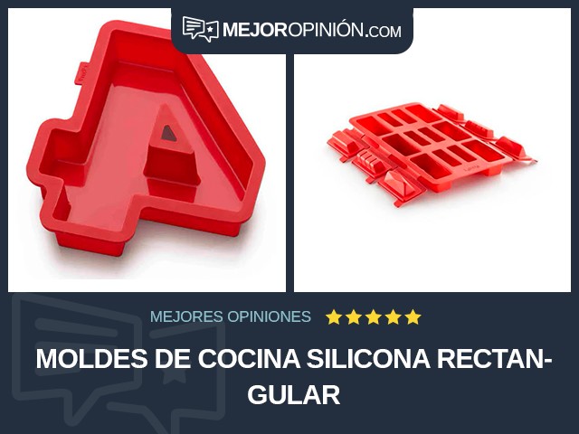 Moldes de cocina Silicona Rectangular