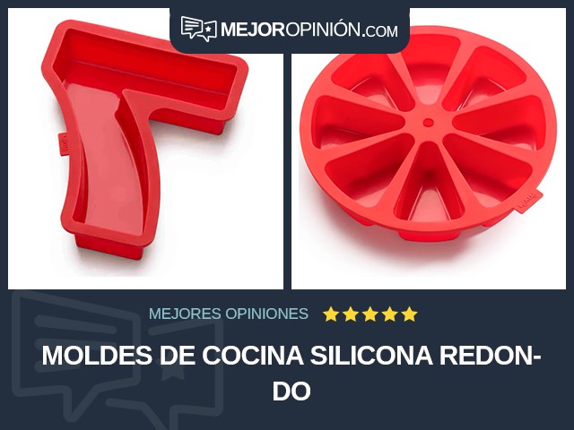 Moldes de cocina Silicona Redondo