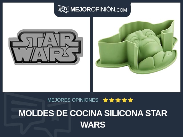 Moldes de cocina Silicona Star Wars