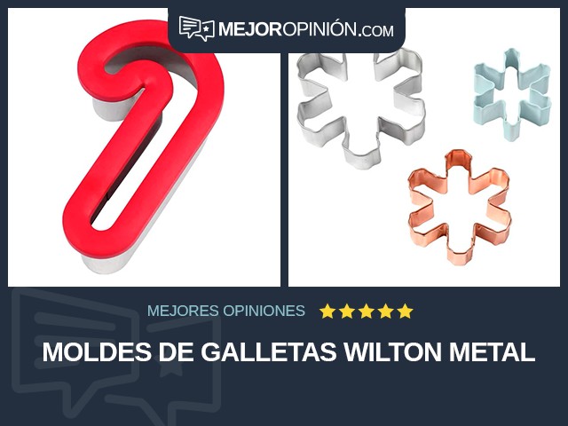 Moldes de galletas Wilton Metal