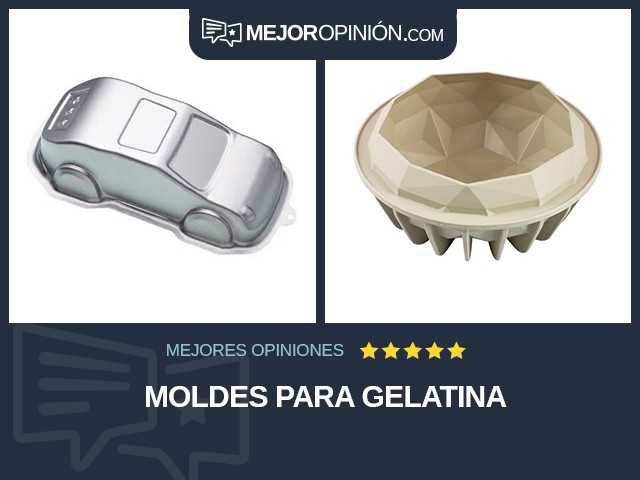 Moldes para gelatina