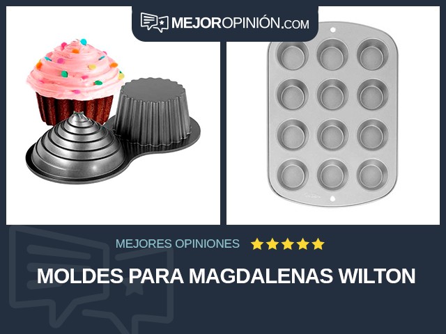 Moldes para magdalenas Wilton