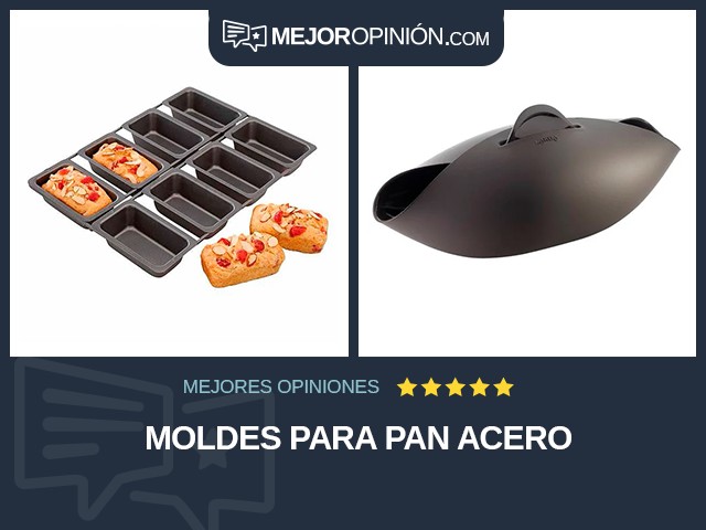 Moldes para pan Acero