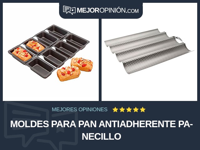 Moldes para pan Antiadherente Panecillo