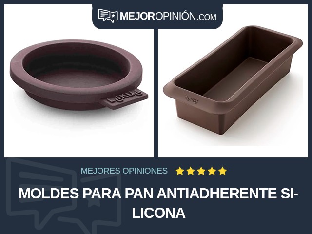 Moldes para pan Antiadherente Silicona