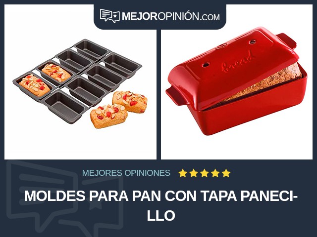 Moldes para pan Con tapa Panecillo