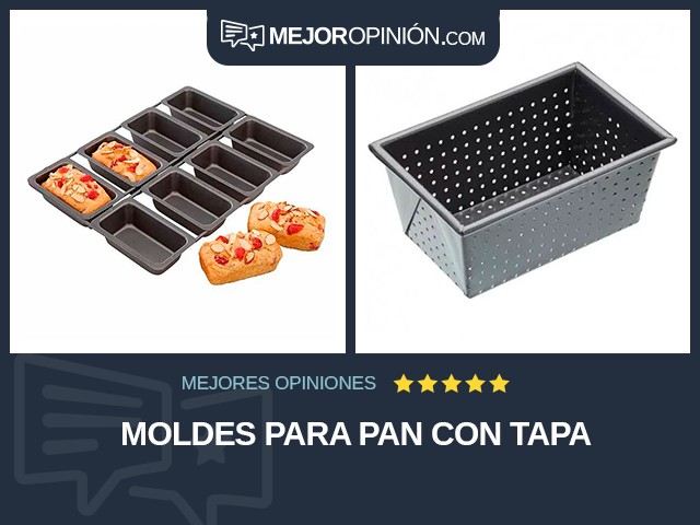 Moldes para pan Con tapa