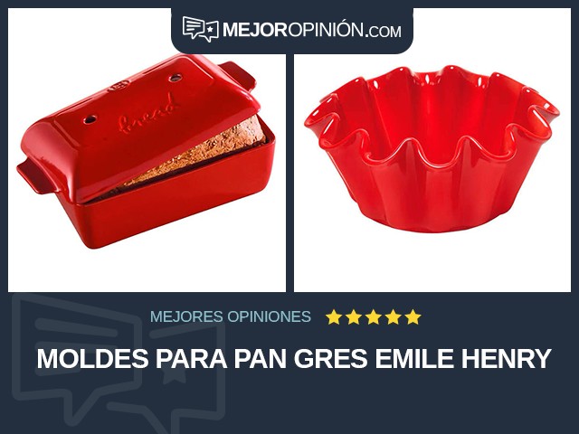 Moldes para pan Gres Emile Henry