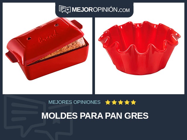 Moldes para pan Gres